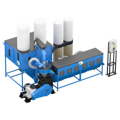 Linia do granulacji LDG-4000 (MAX+) | 43 Kw 